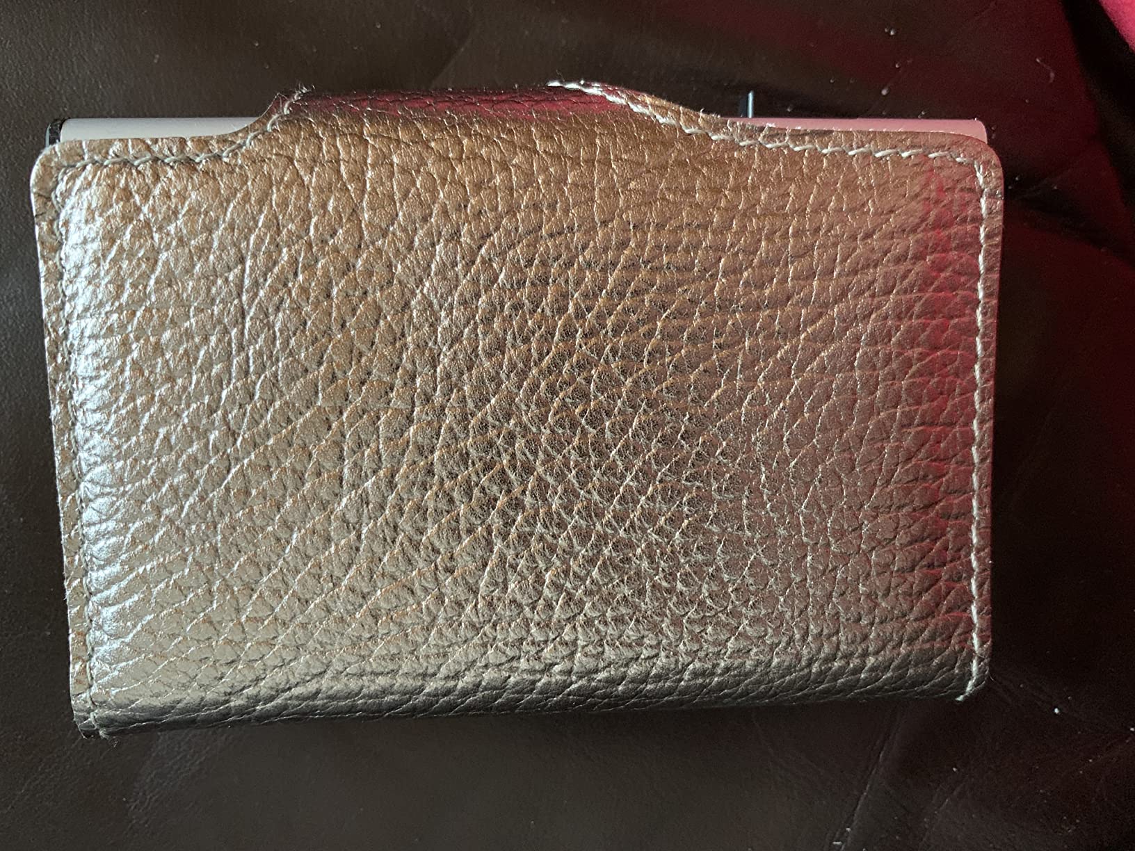 Tru Virtu Wallet Click & Slide Karten-Portemonnaie Croco Black