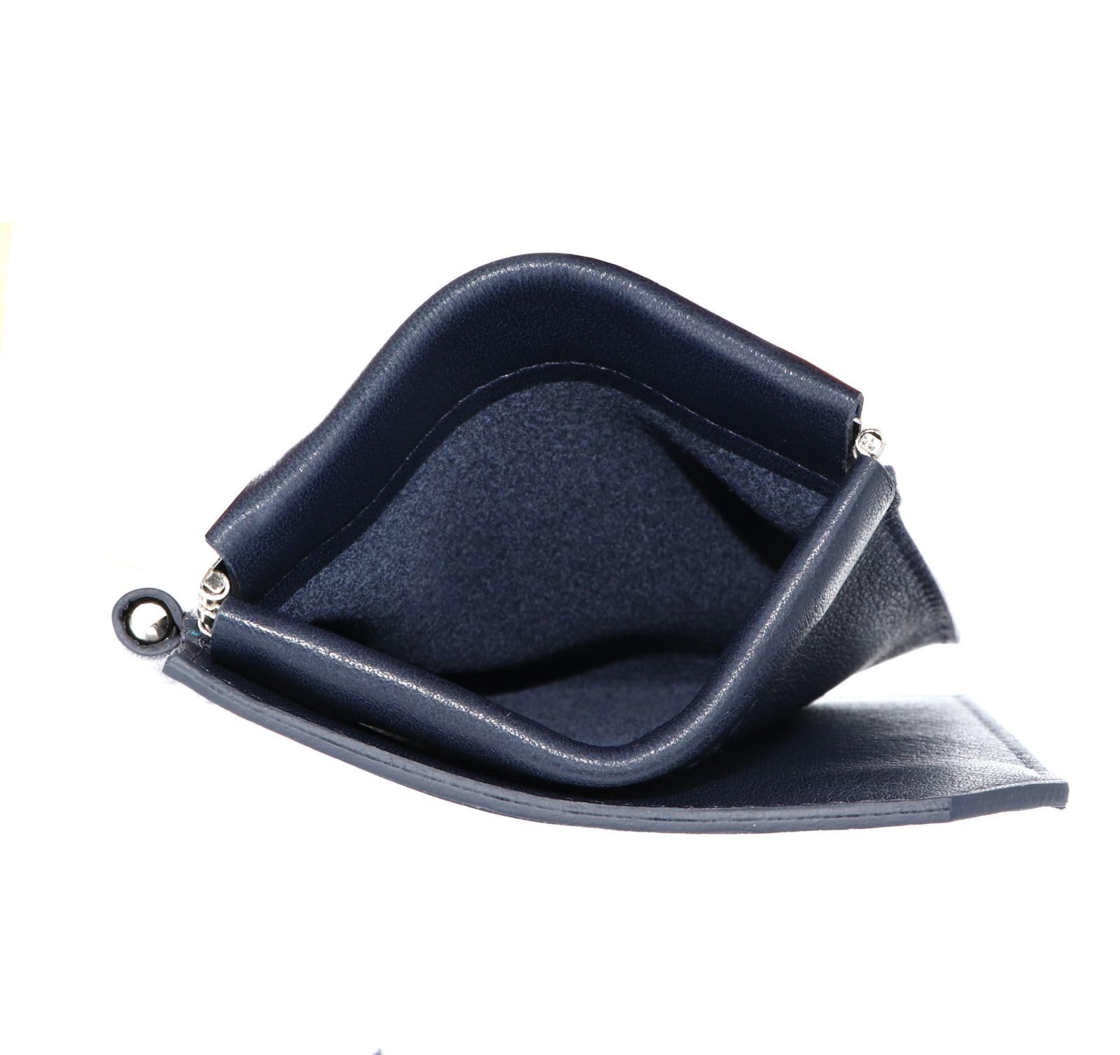 Golden Head Capri 1960 Geldklammer Blau Leder