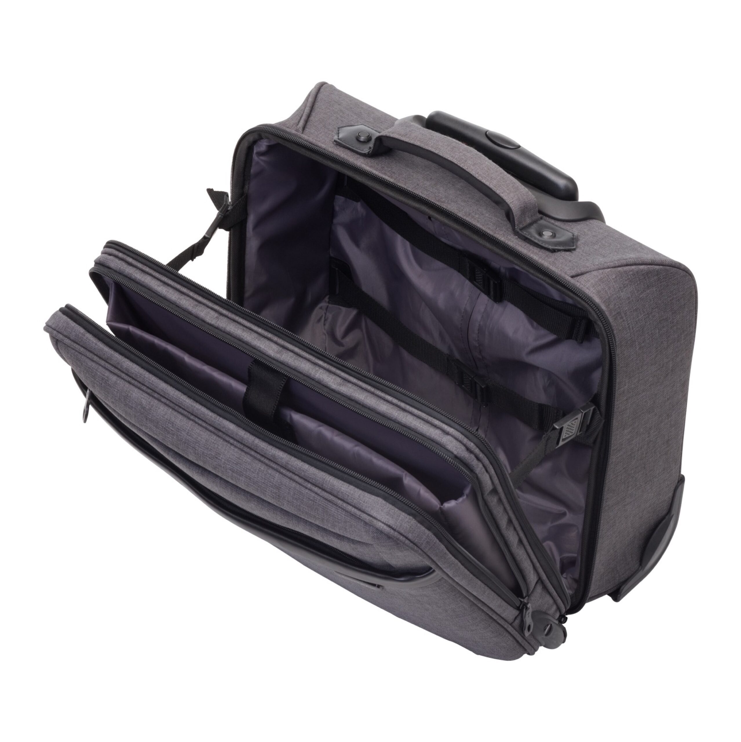 Alumaxx Business Laptop Trolley ARKON 15 Zoll grau Polyester
