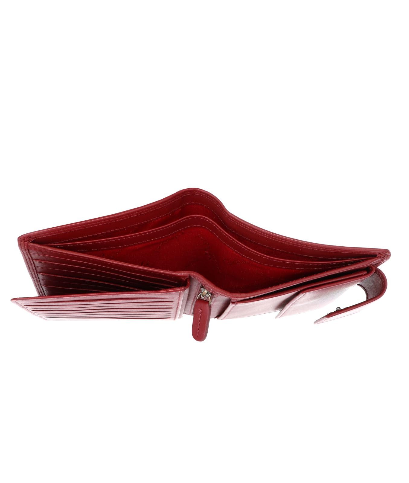 Golden Head Polo 2300 Geldbörse Rot Leder RFID