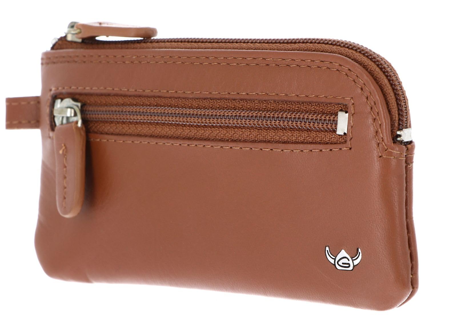 Golden Head Polo 5036 Schlüsseletui Cognac mit Münzfach