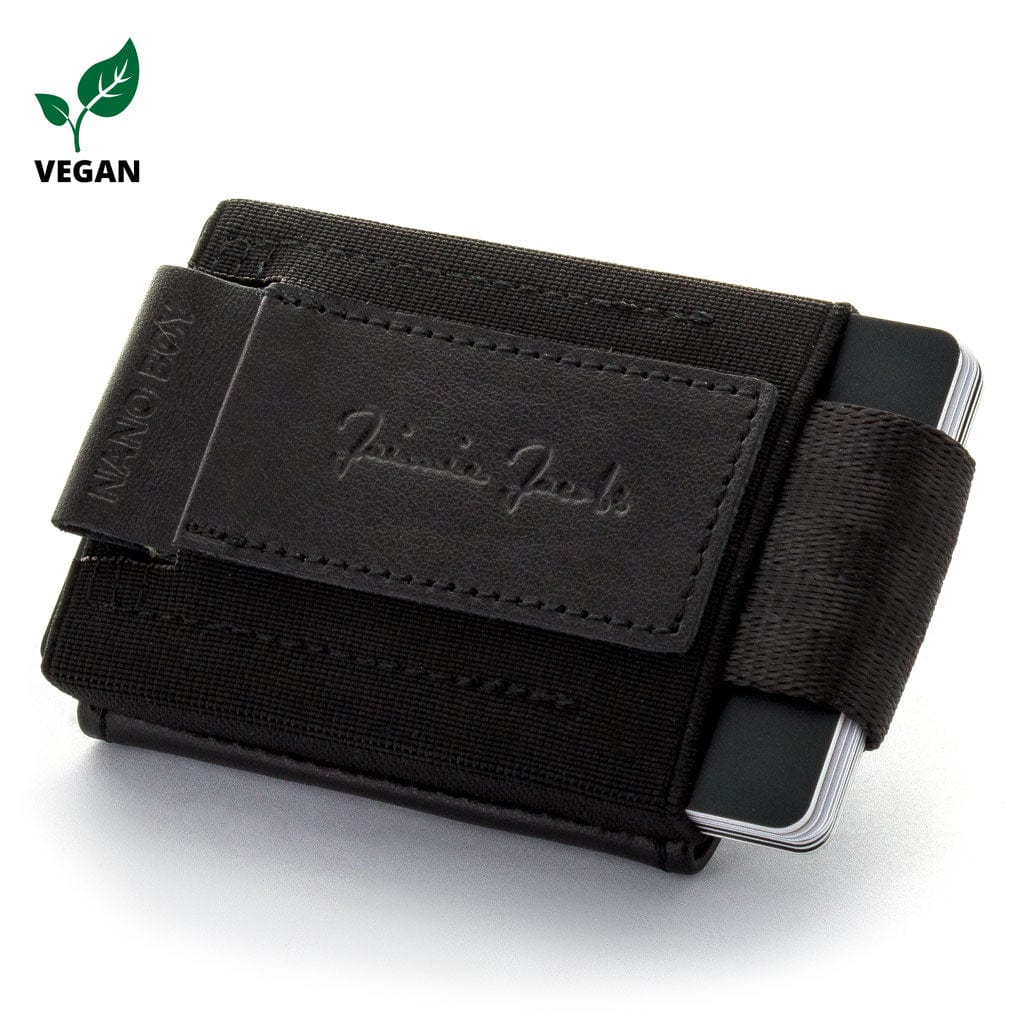 Jaimie Jacobs Nano Boy Pocket Geldbörse Vegan Black