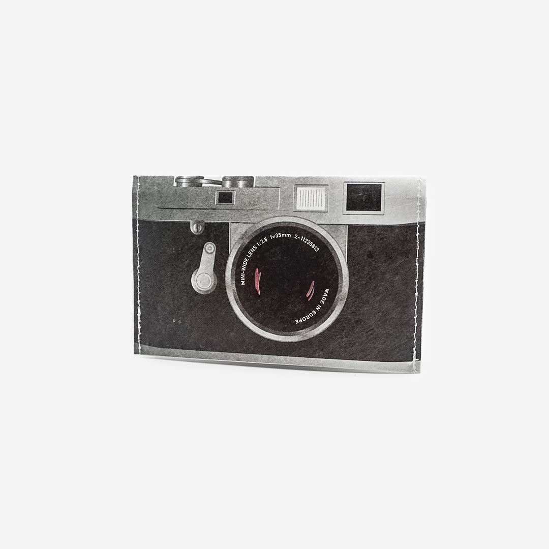 Paprcuts RFID Kartenhalter Kamera Kartenetui grau retro vegan