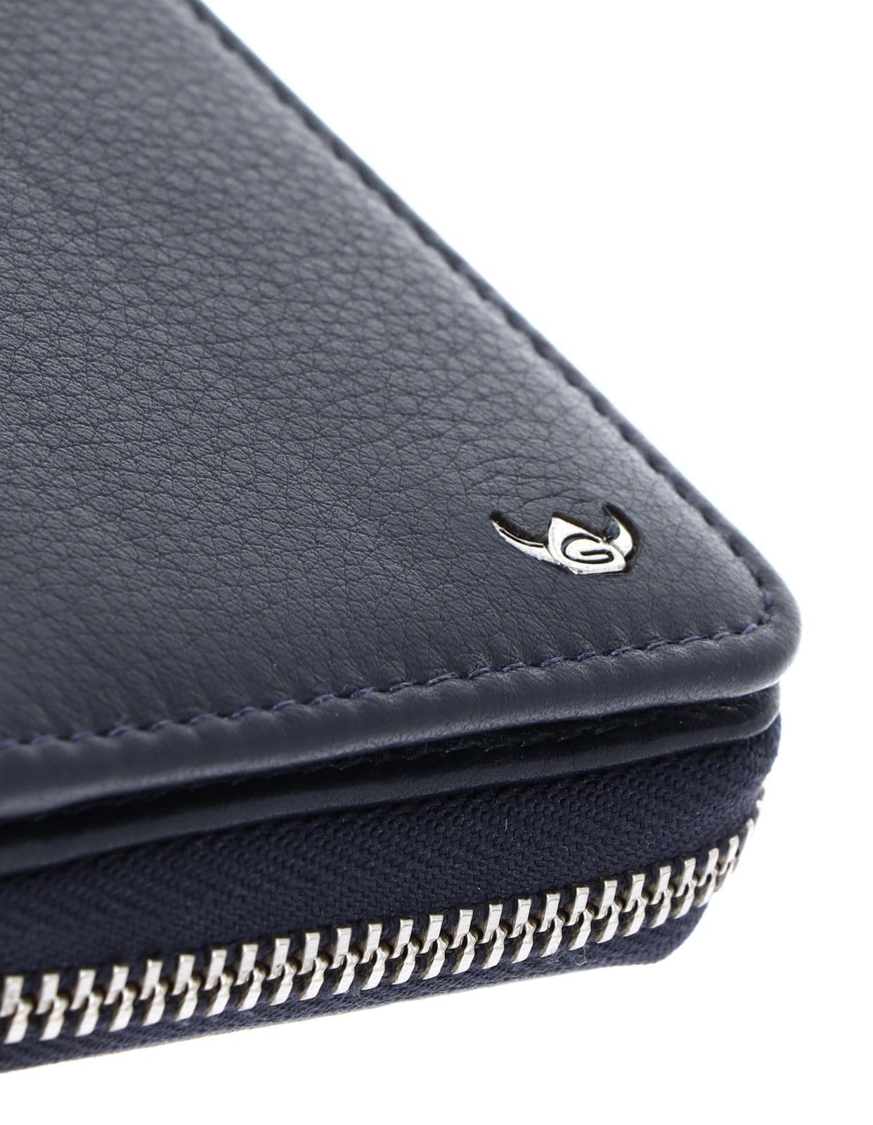 Golden Head Capri 3317 Geldbörse Blau RFID Nappa-Rindleder