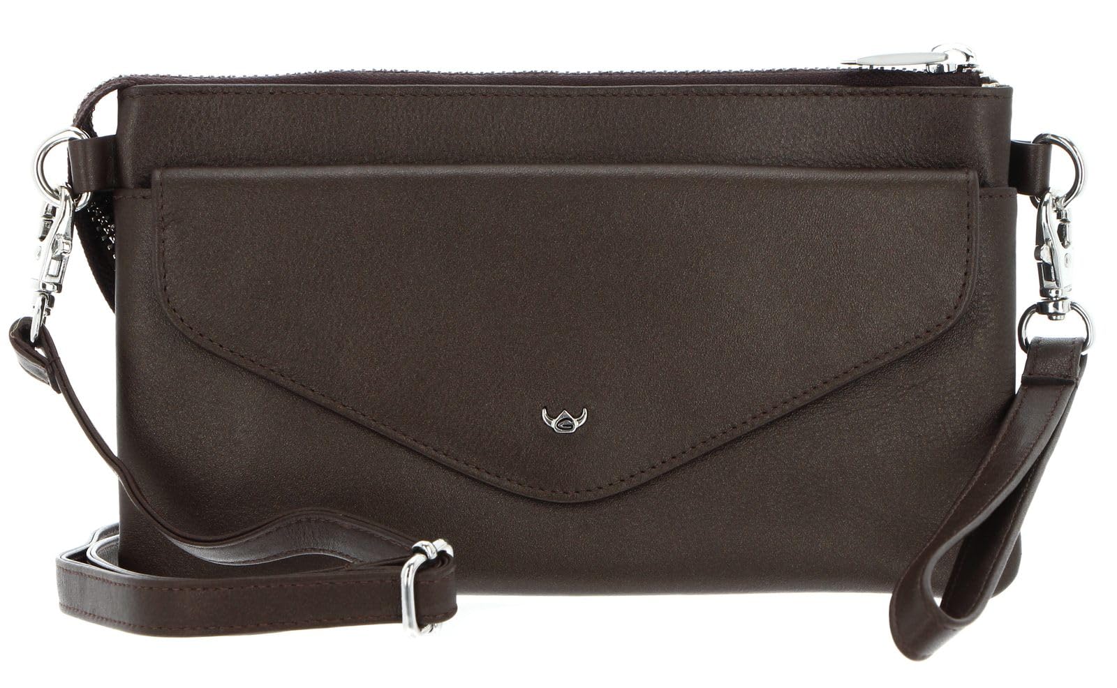Golden Head Valencia Minibag Clutch Bronze RFID Leder