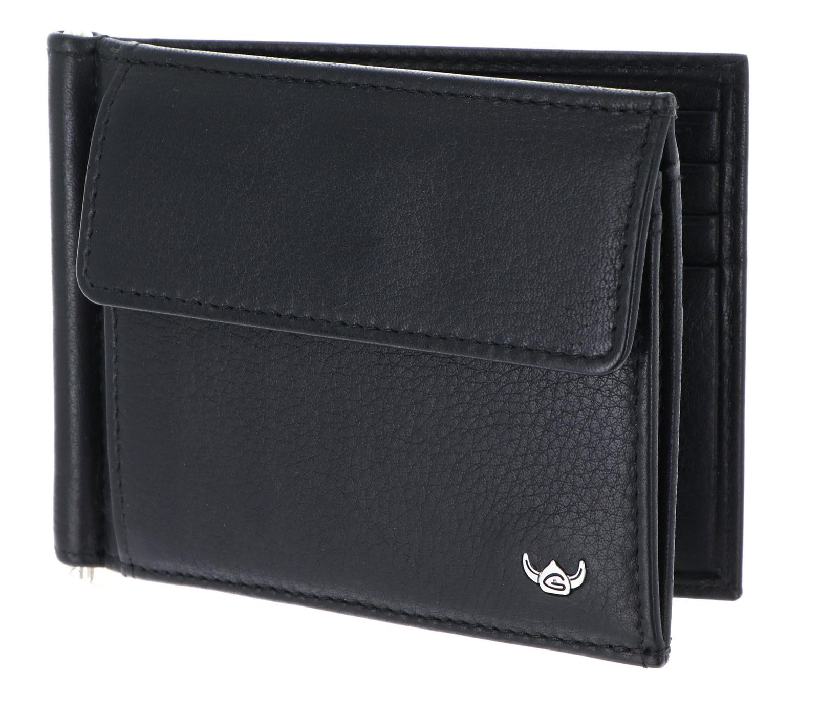 Golden Head Capri 1921 Geldklammer Schwarz Nappa RFID