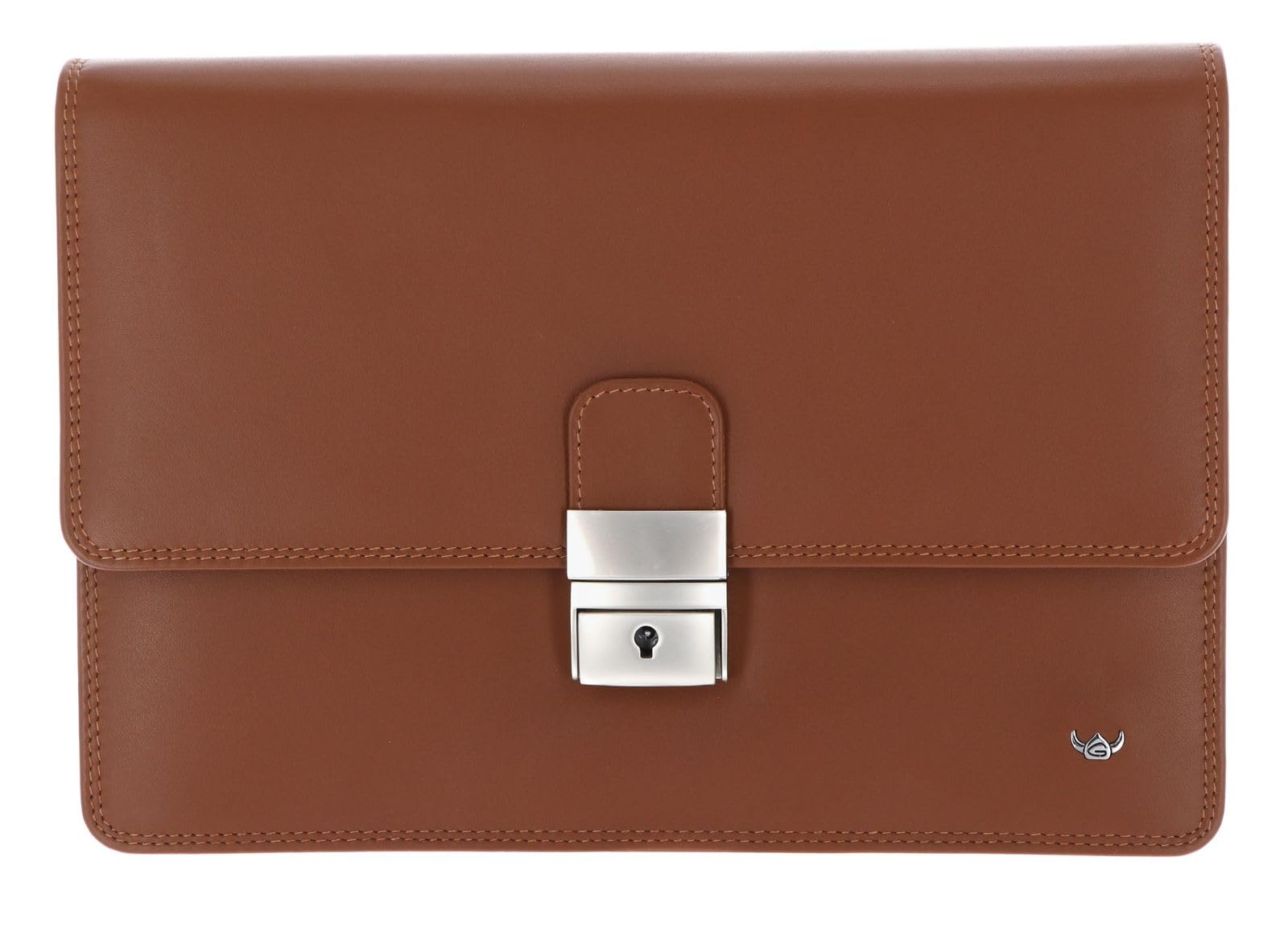 Golden Head Polo 8215 Handgelenktasche Cognac Rindleder