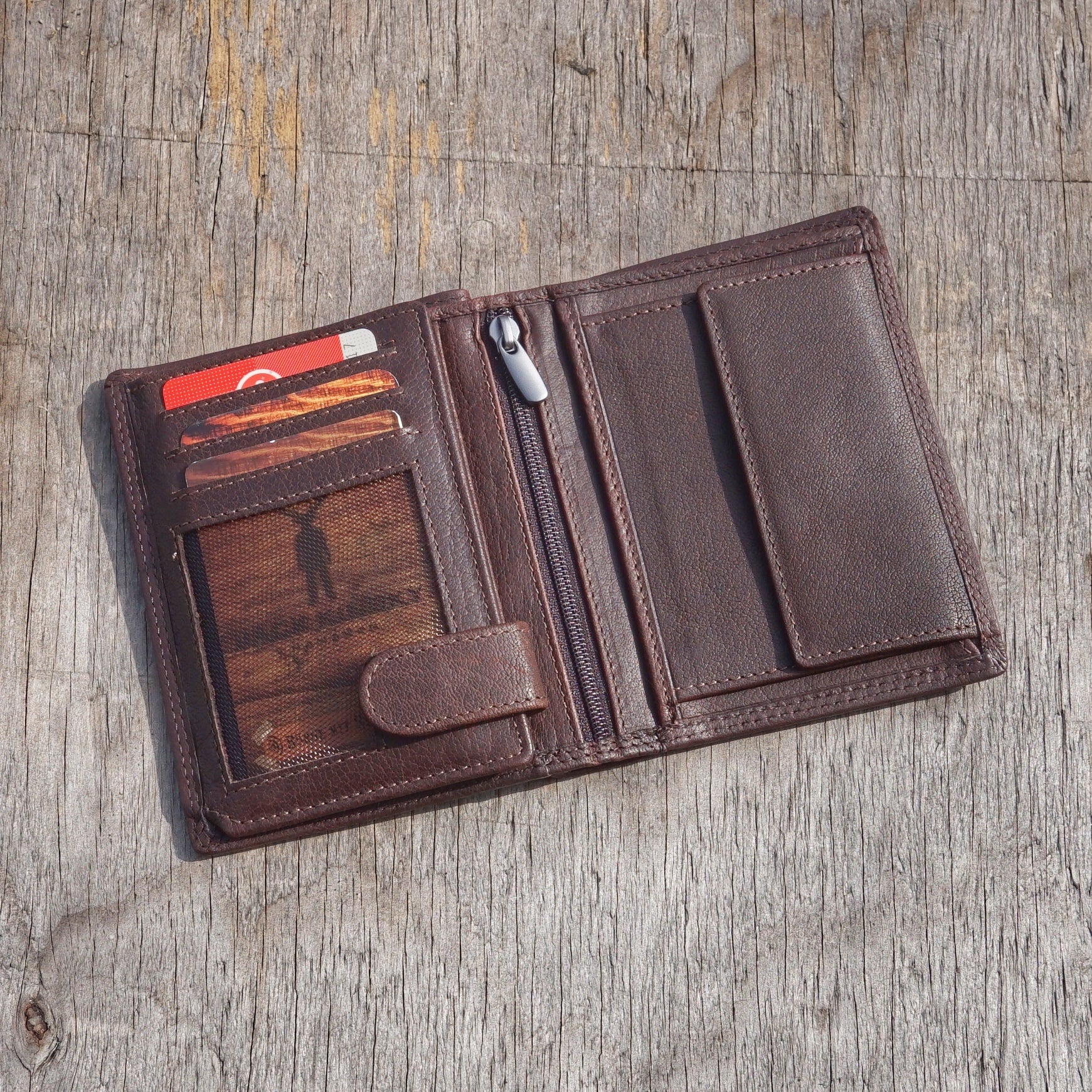 Jack Kinsky Porto 100 Herrenbörse Cognac RFID