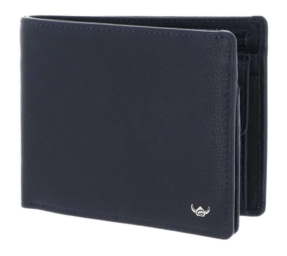Golden Head Capri 1364 Geldbörse Blau RFID Scheintasche