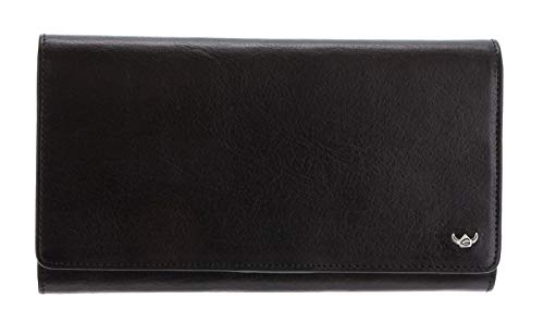 Golden Head Colorado Classic Damenbörse Leder schwarz 19 cm