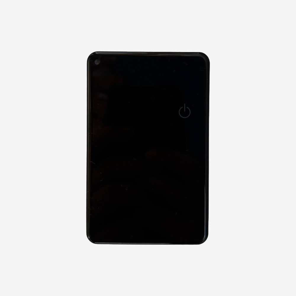 Paprcuts Oslo Organizer Tracker Karte Schwarz Find My