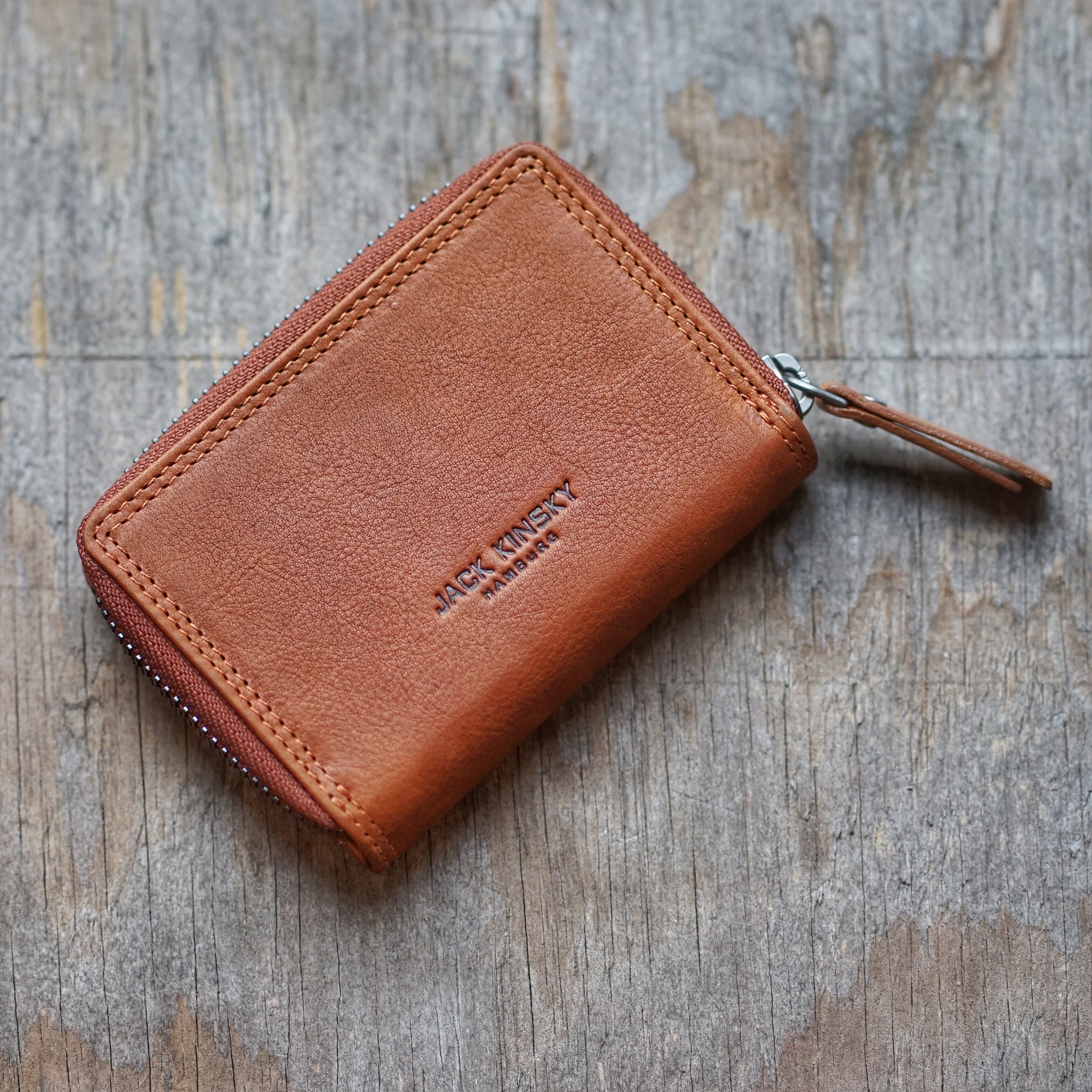 Jack Kinsky Montreal 110N Minibörse Cognac RV