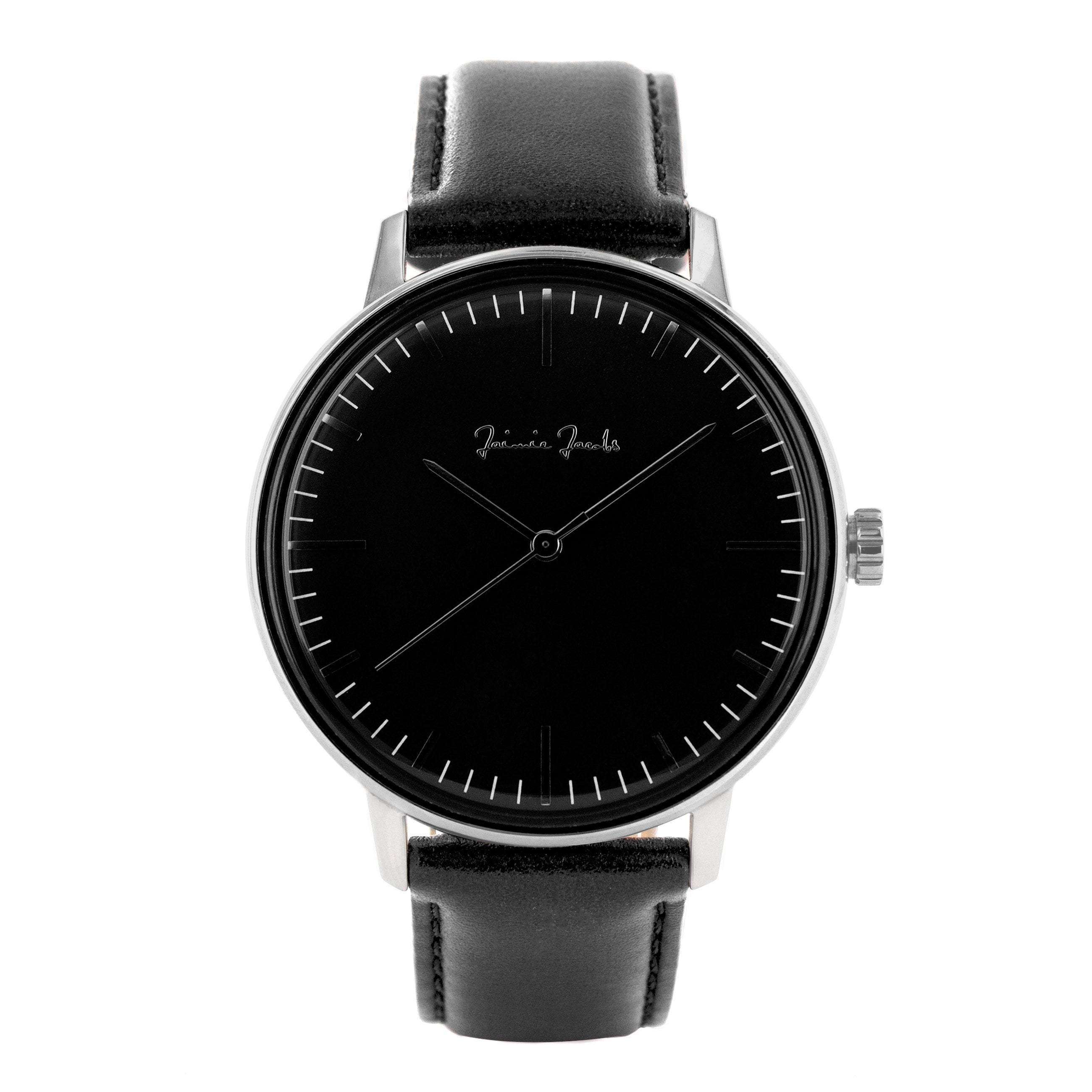 Jaimie Jacobs Lehel Midnight Uhr 42mm Silber Schwarz