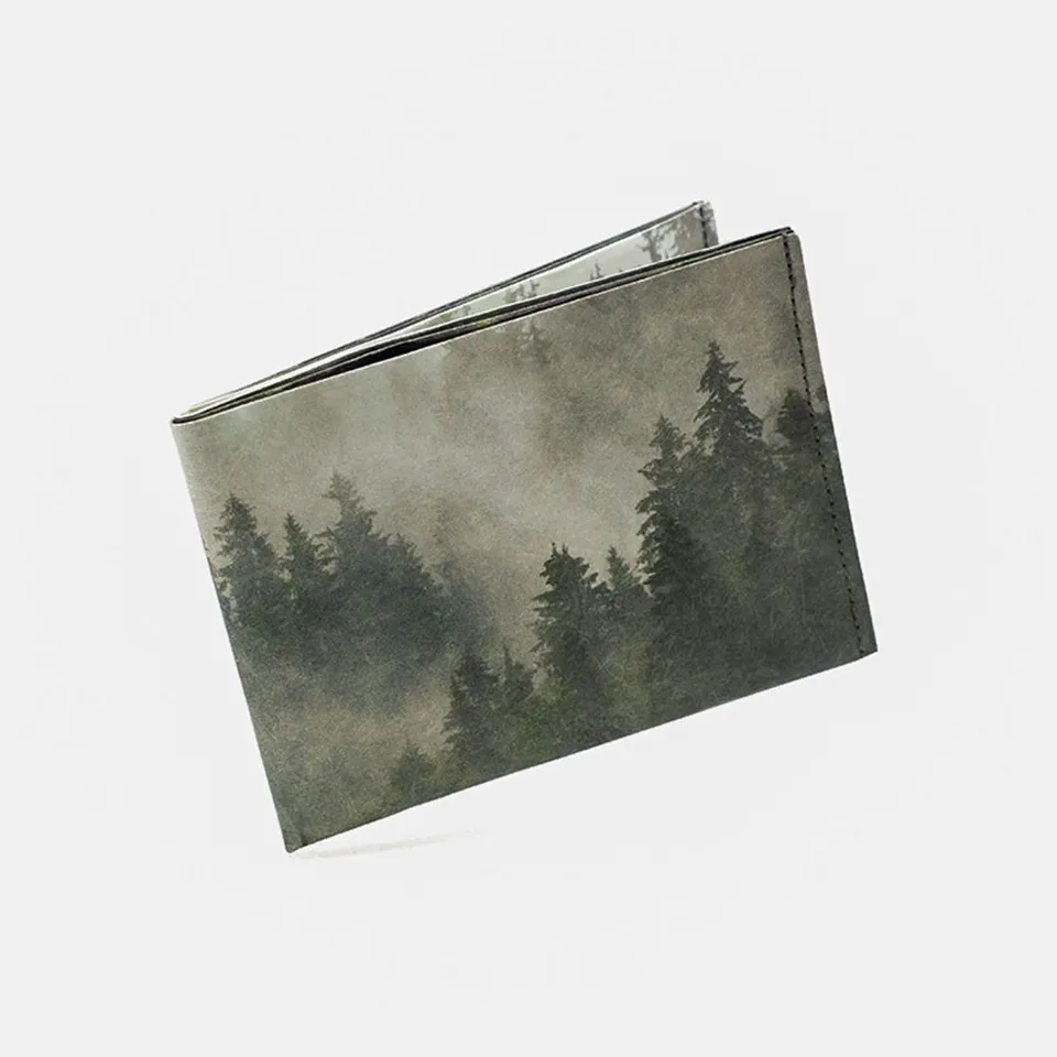 Paprcuts RFID Wallet Foggy Morning Portemonnaie grau grün