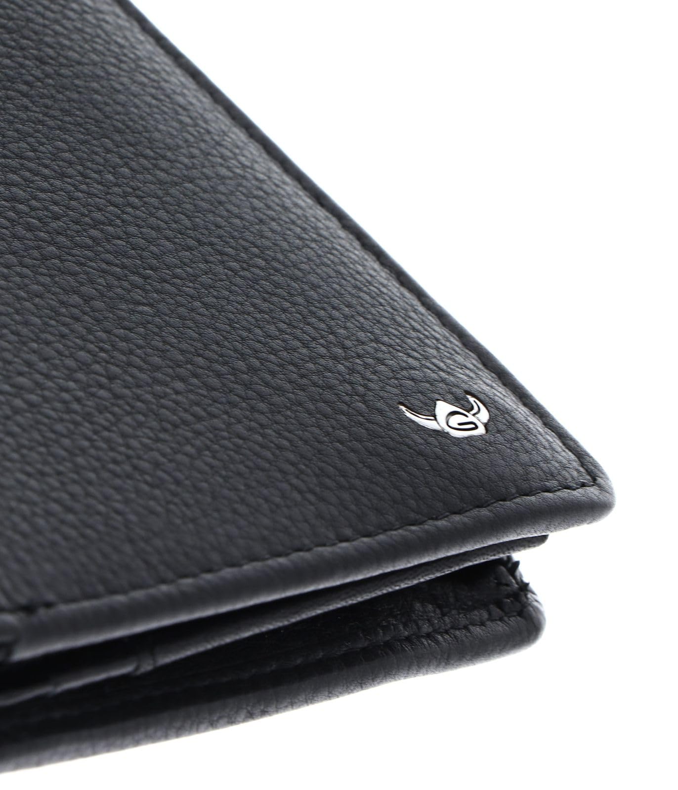 Golden Head Capri 1348 Geldbörse Schwarz RFID Hochformat