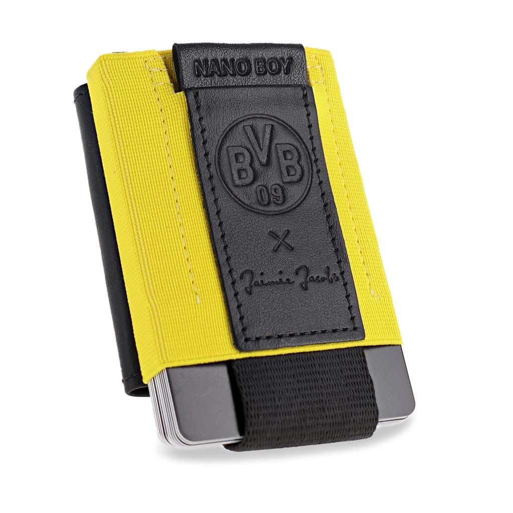 Jaimie Jacobs Nano Boy Pocket BVB Mini Geldbörse Leder