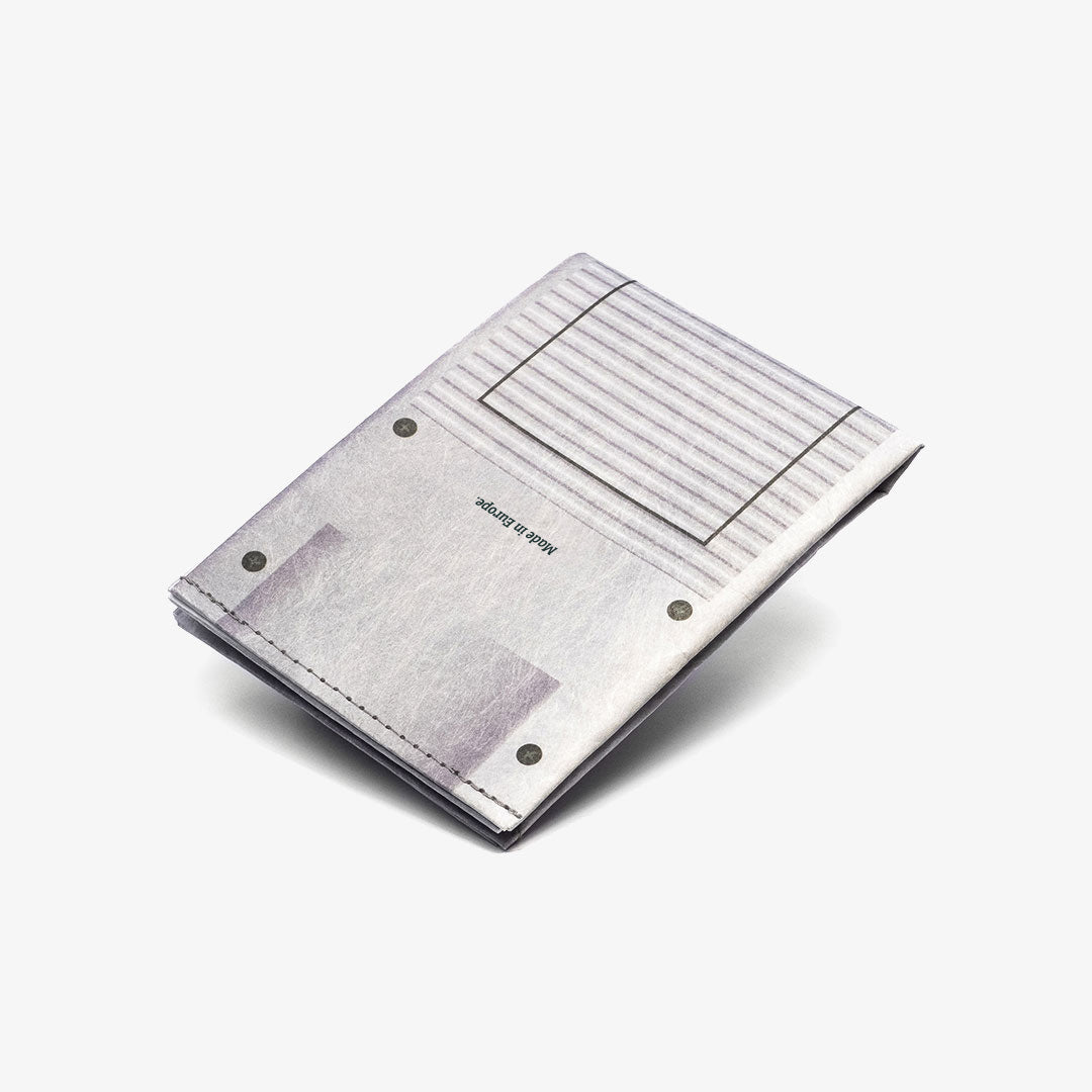 Paprcuts RFID Wallet Game Boy Portemonnaie Grau RFID Tyvek