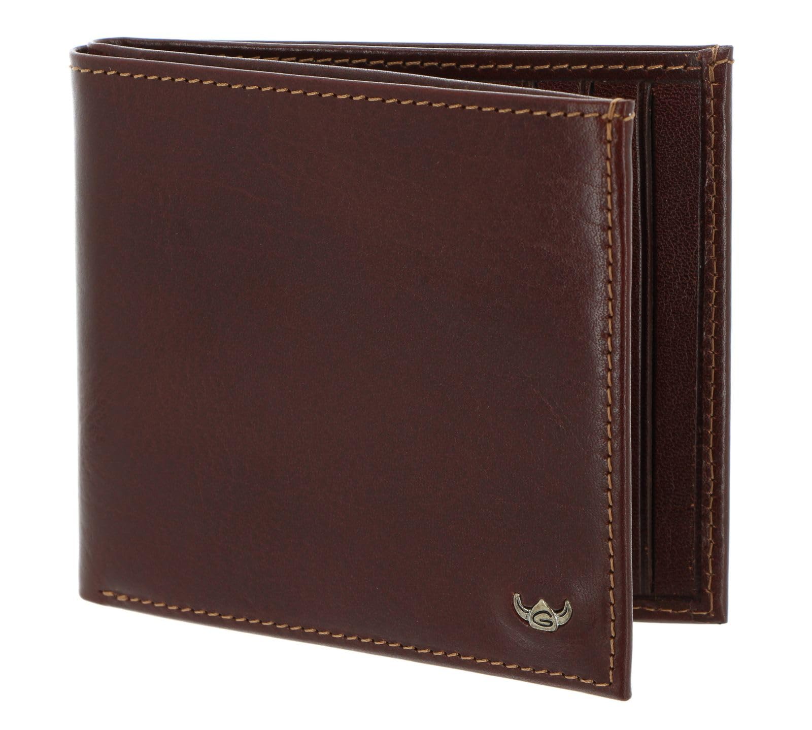 Golden Head Colorado Flache Scheintasche 11 cm tabacco Leder