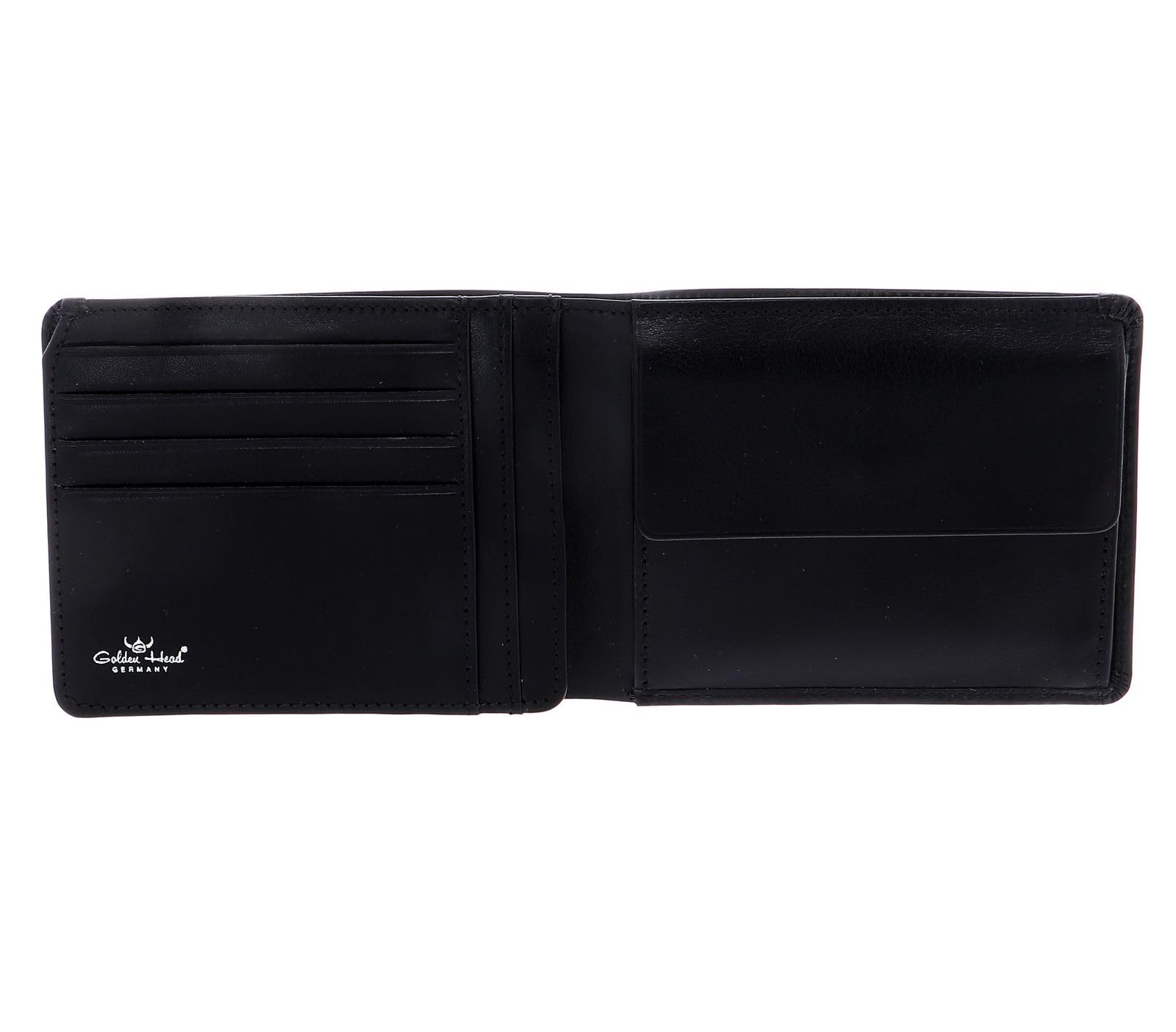 Golden Head Colorado Scheintasche Leder schwarz 12 cm
