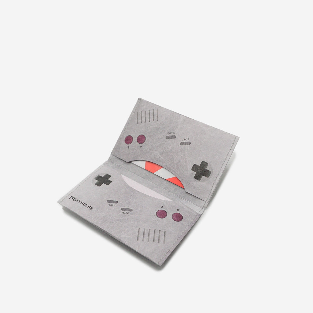 Paprcuts RFID Kartenhalter Game Boy Kartenetui retro vegan