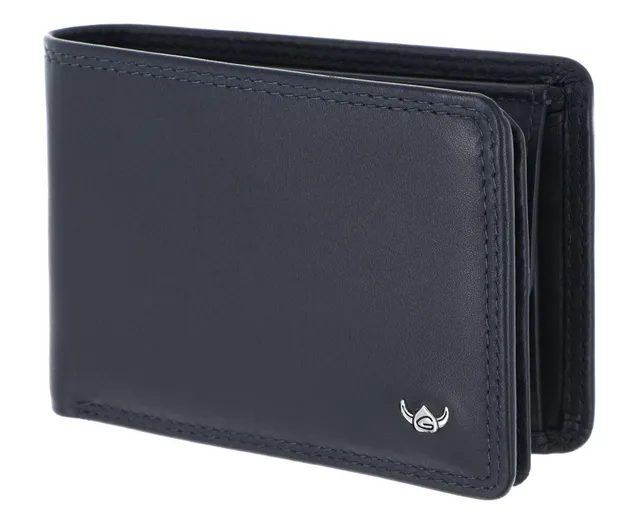 Golden Head Polo 1196 Minischeintasche Marineblau RFID Leder