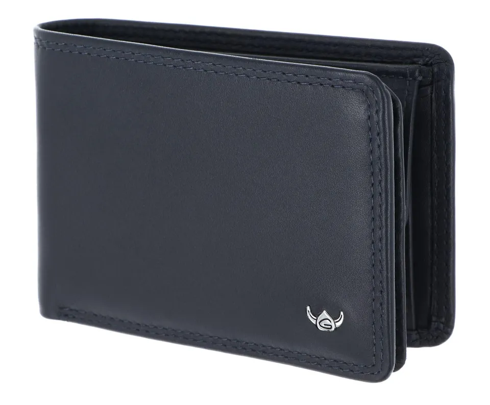 Golden Head Polo 1196 Minischeintasche Marineblau RFID Leder