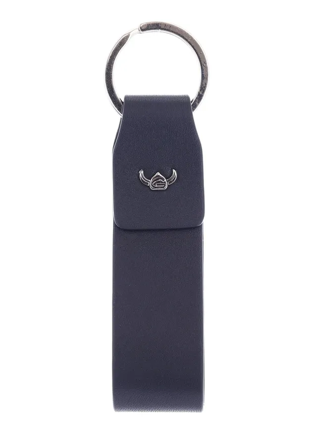 Golden Head Polo 5158 Schlüsselanhänger Marineblau Leder
