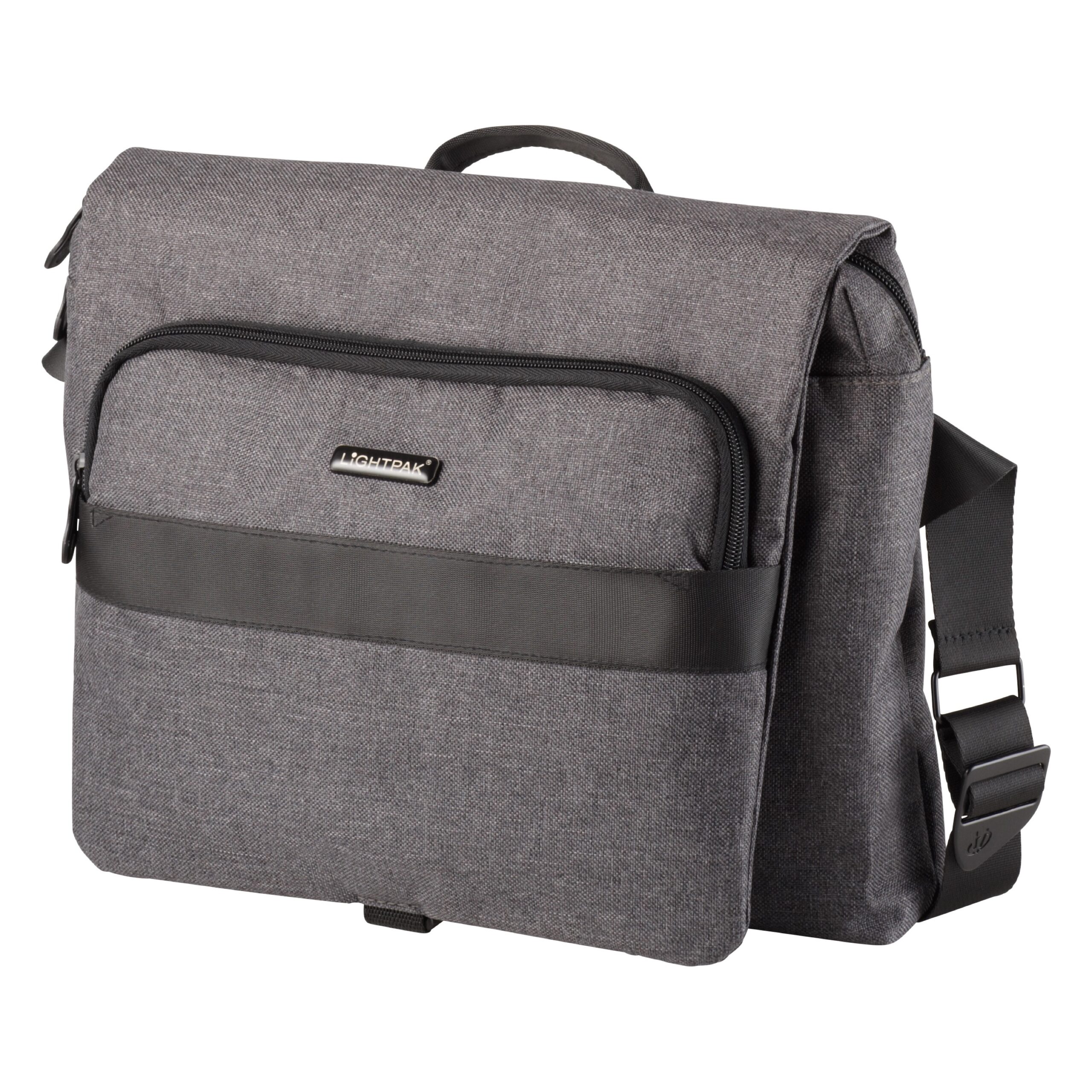 Alumaxx Walker Umhängetasche grau Polyester Laptop