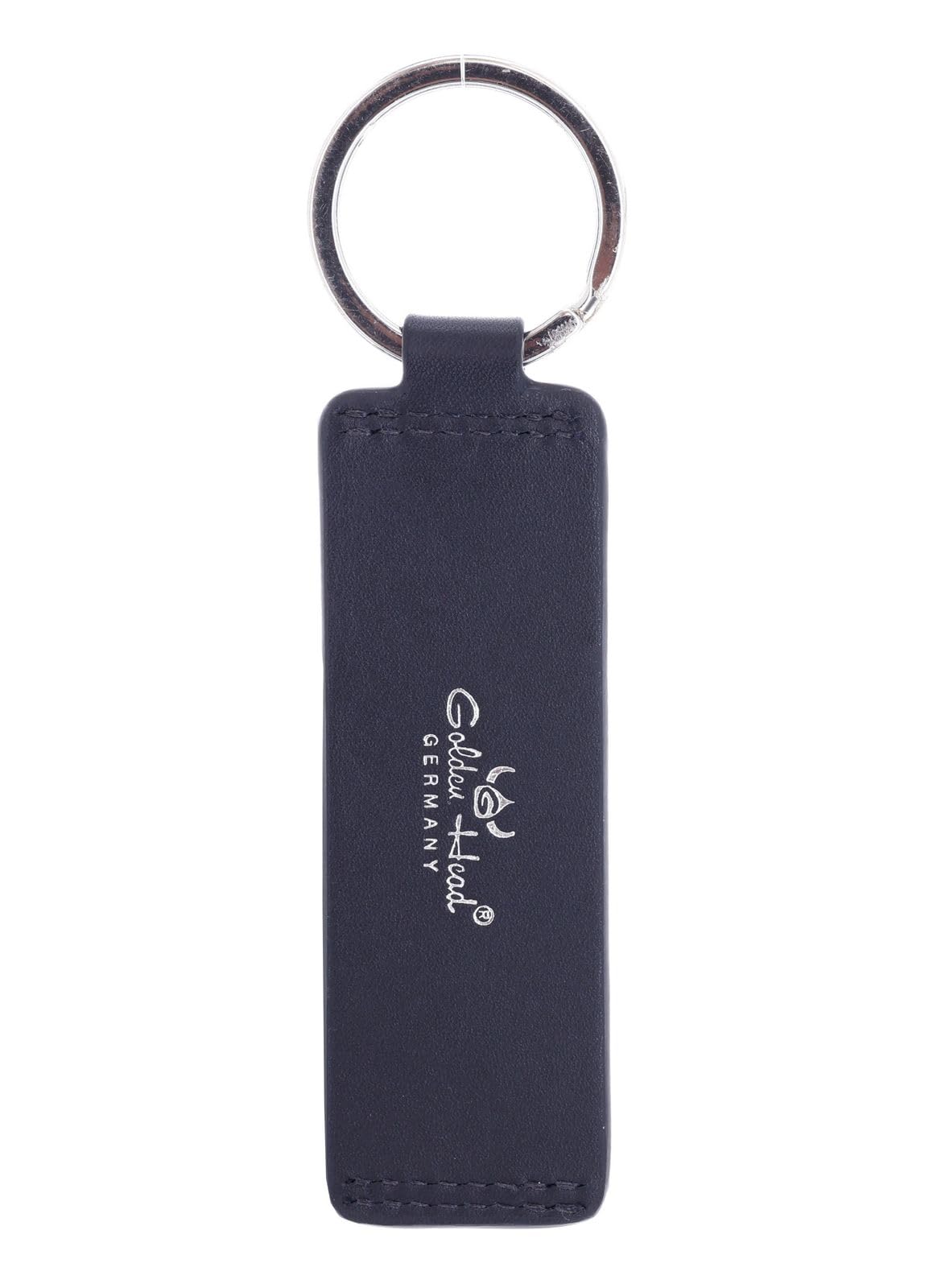 Golden Head Polo 5157 Schluesselanhaenger Marineblau Rindsleder