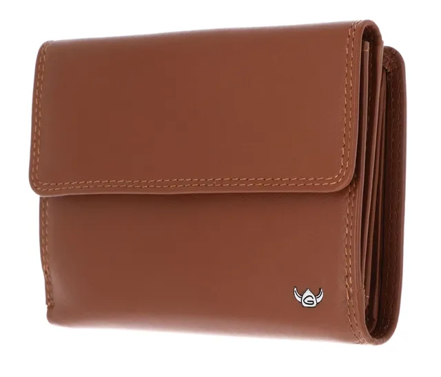 Golden Head Polo 2137 Geldbörse Cognac RFID Rindsleder