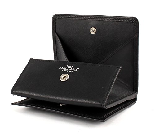 Golden Head Polo Geldbörse II Leder 10 cm schwarz