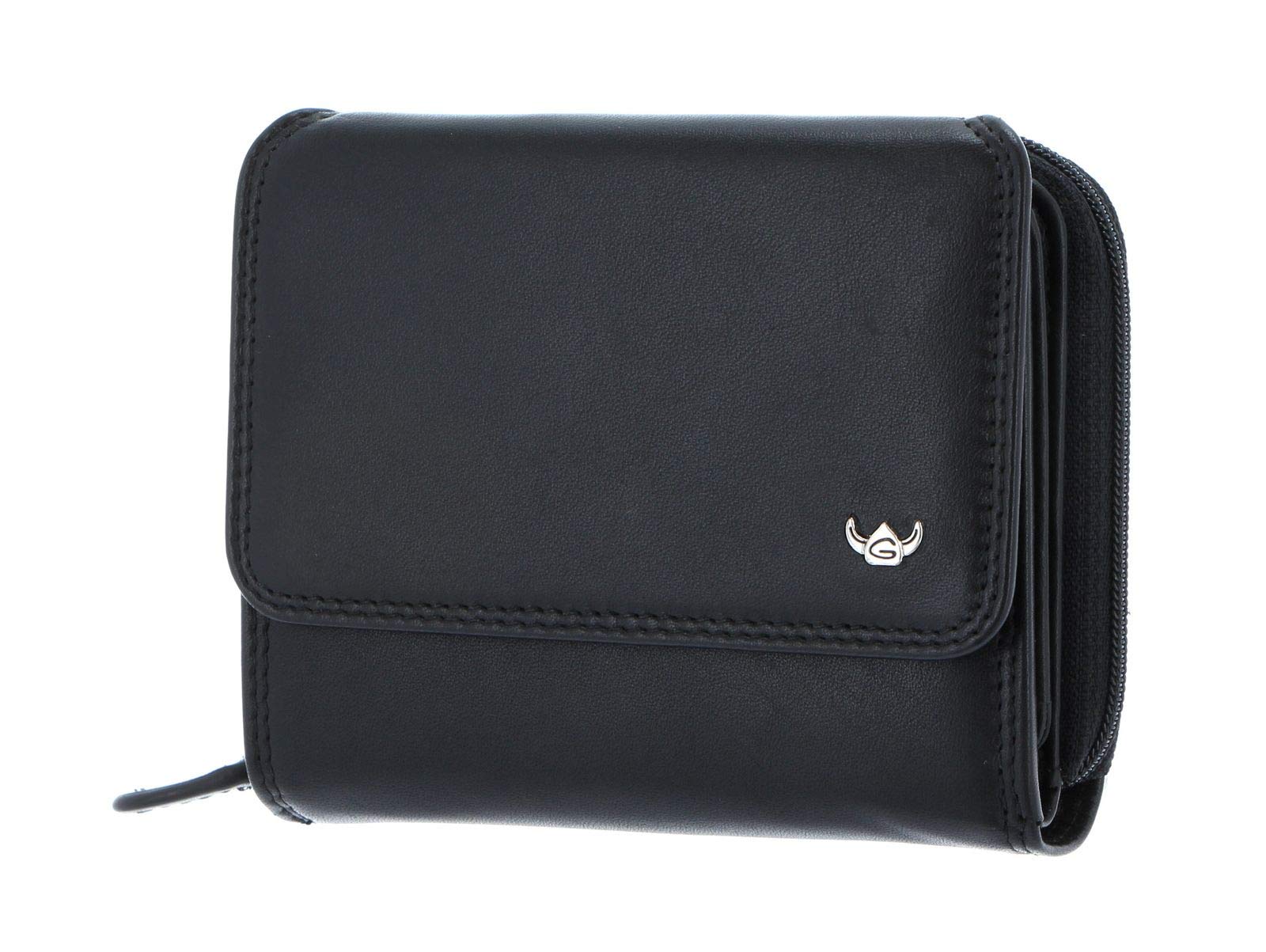 Golden Head Polo RV-Börse 11 cm Schwarz Rindleder