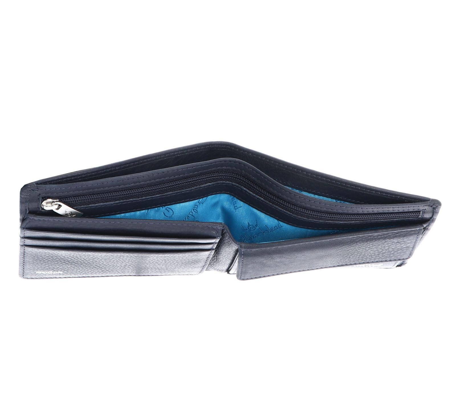Golden Head Capri 1364 Geldbörse Blau RFID Scheintasche