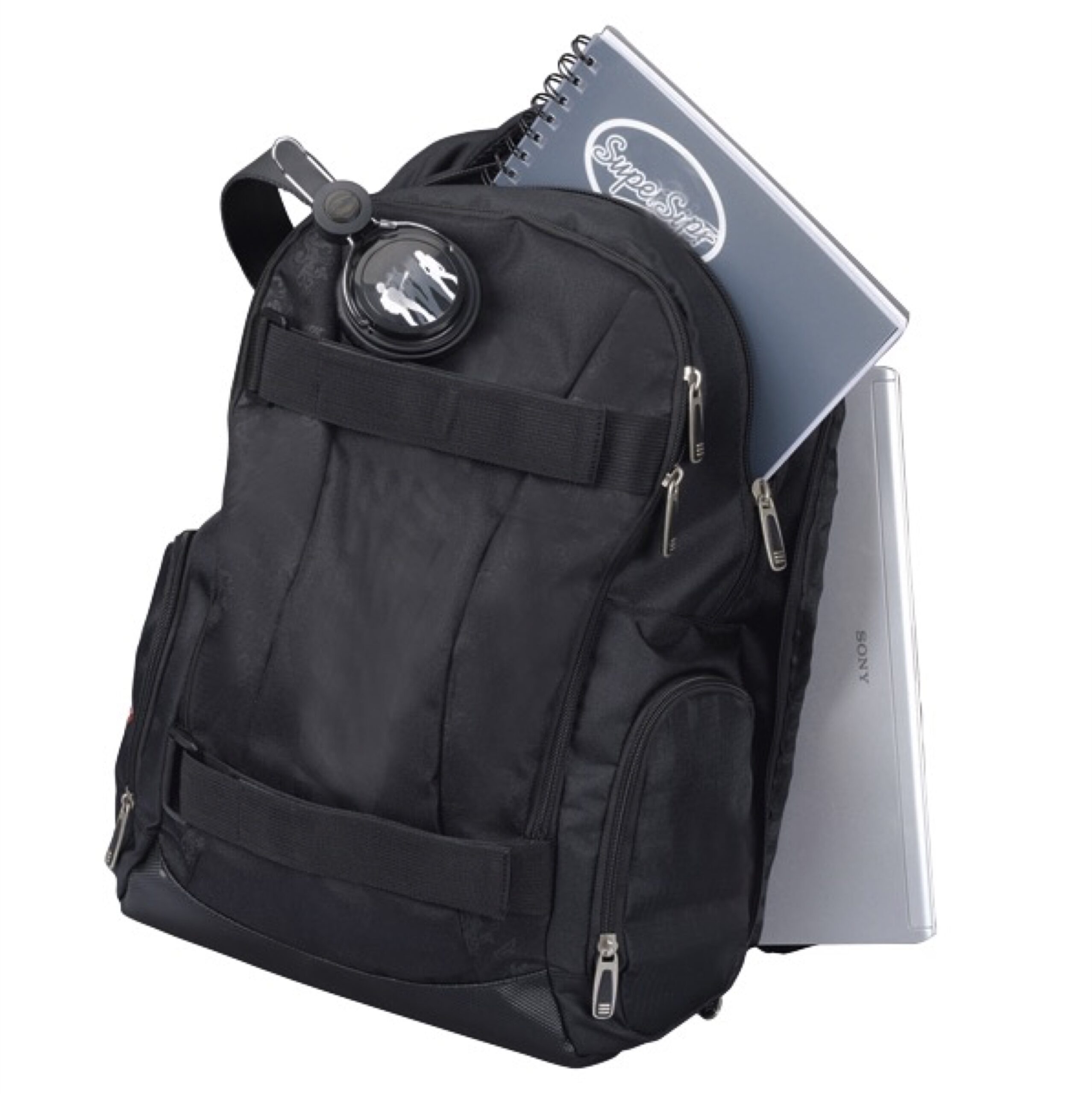 Alumaxx HAWK Rucksack Polyester Schwarz Laptopfach