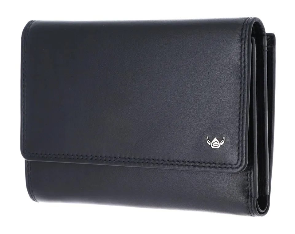 Golden Head Polo 2829 Damenbörse Schwarz RFID 12 Karten