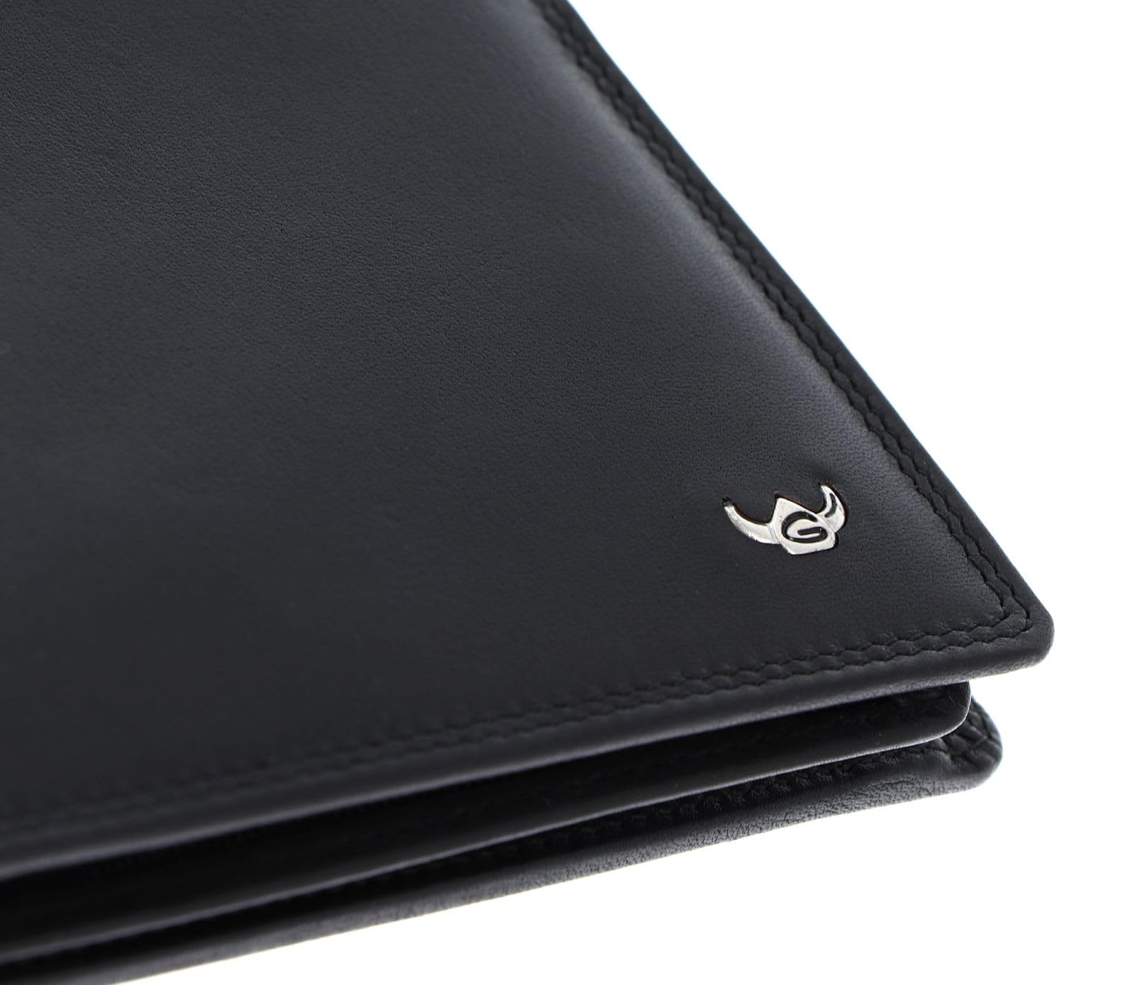 Golden Head Polo 1138 Scheintasche Geldbörse Schwarz RFID