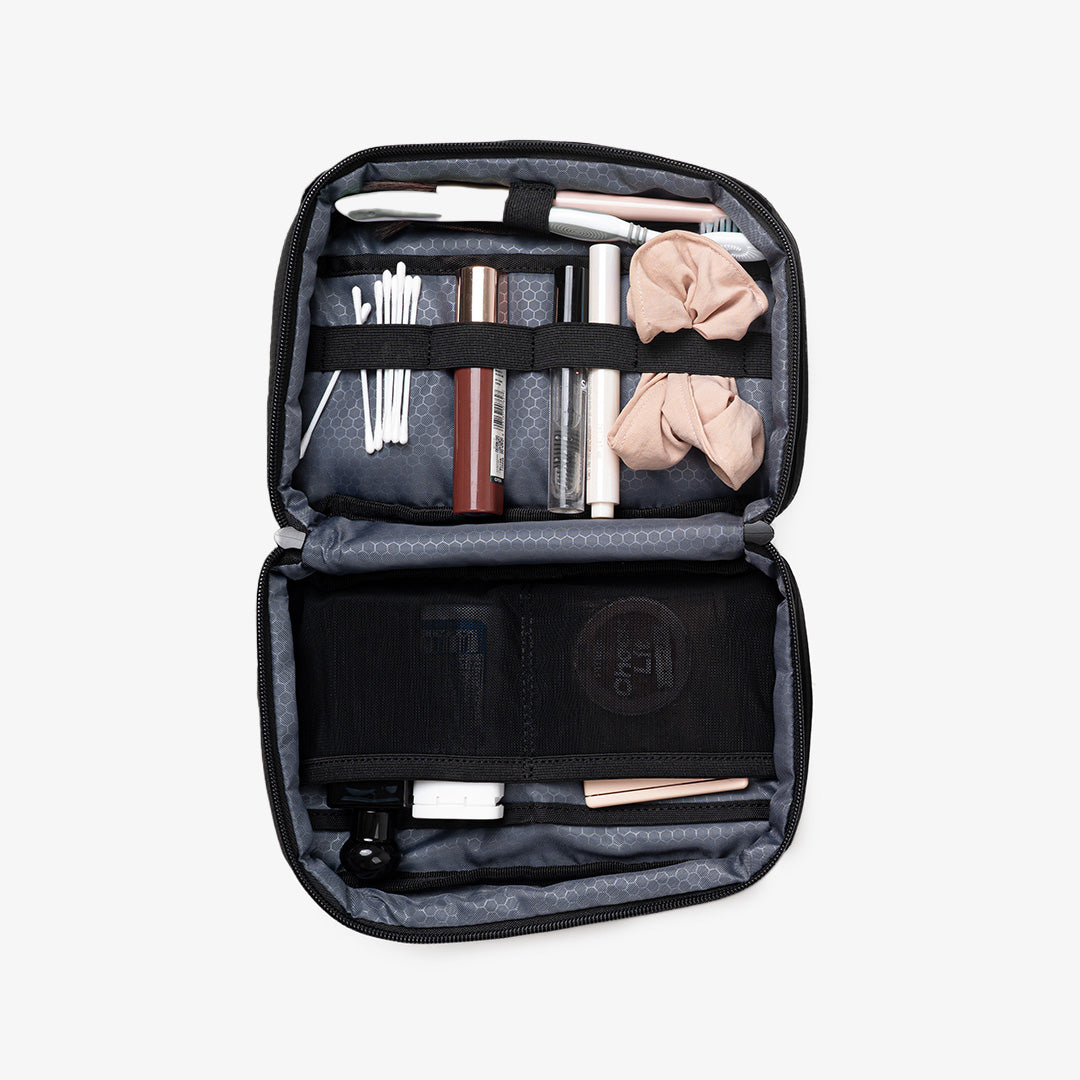Paprcuts Oslo Organizer Black Ripstop Kulturbeutel 24 cm