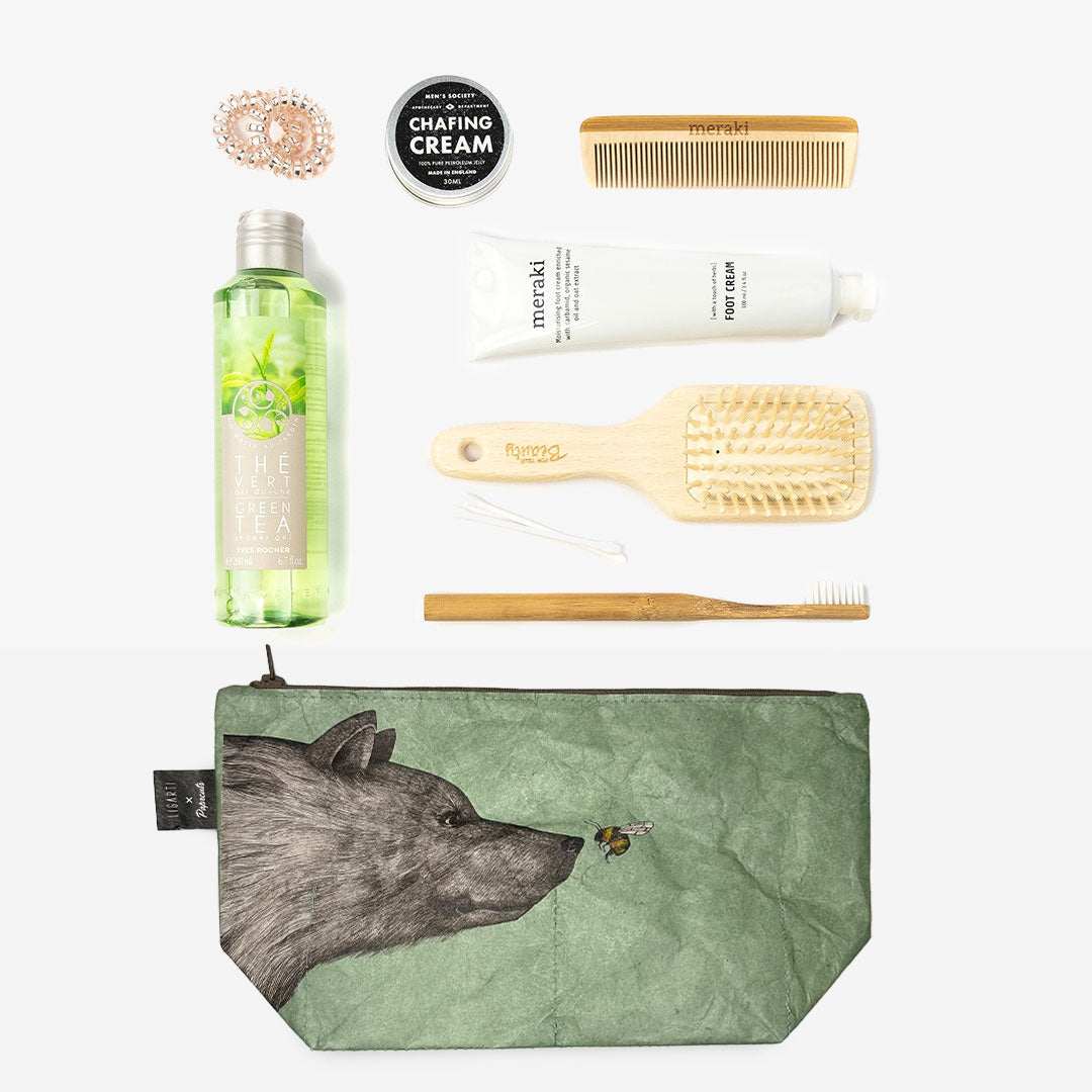 Paprcuts Kulturbeutel Die Begegnung Waschtasche vegan 28cm