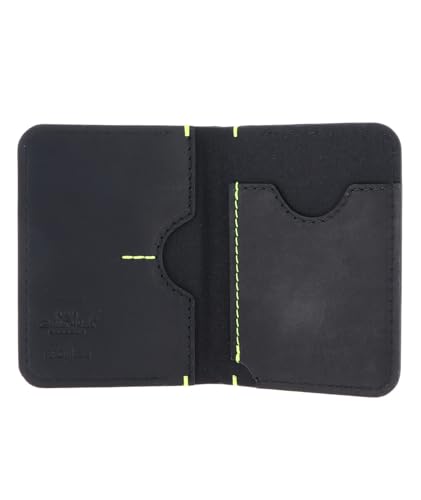 Golden Head Neon 4456 Kartenetui Schwarz RFID Leder