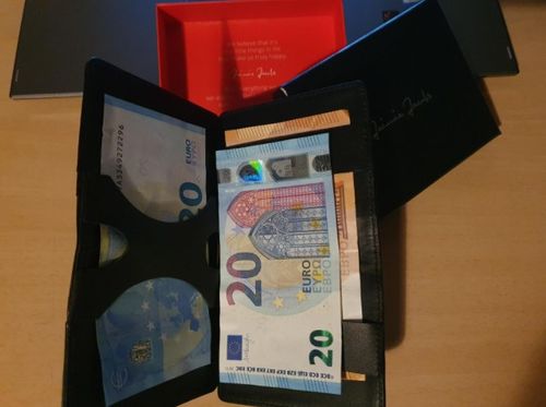 Jaimie Jacobs Flapstar Geldbörse Saffiano Brown RFID