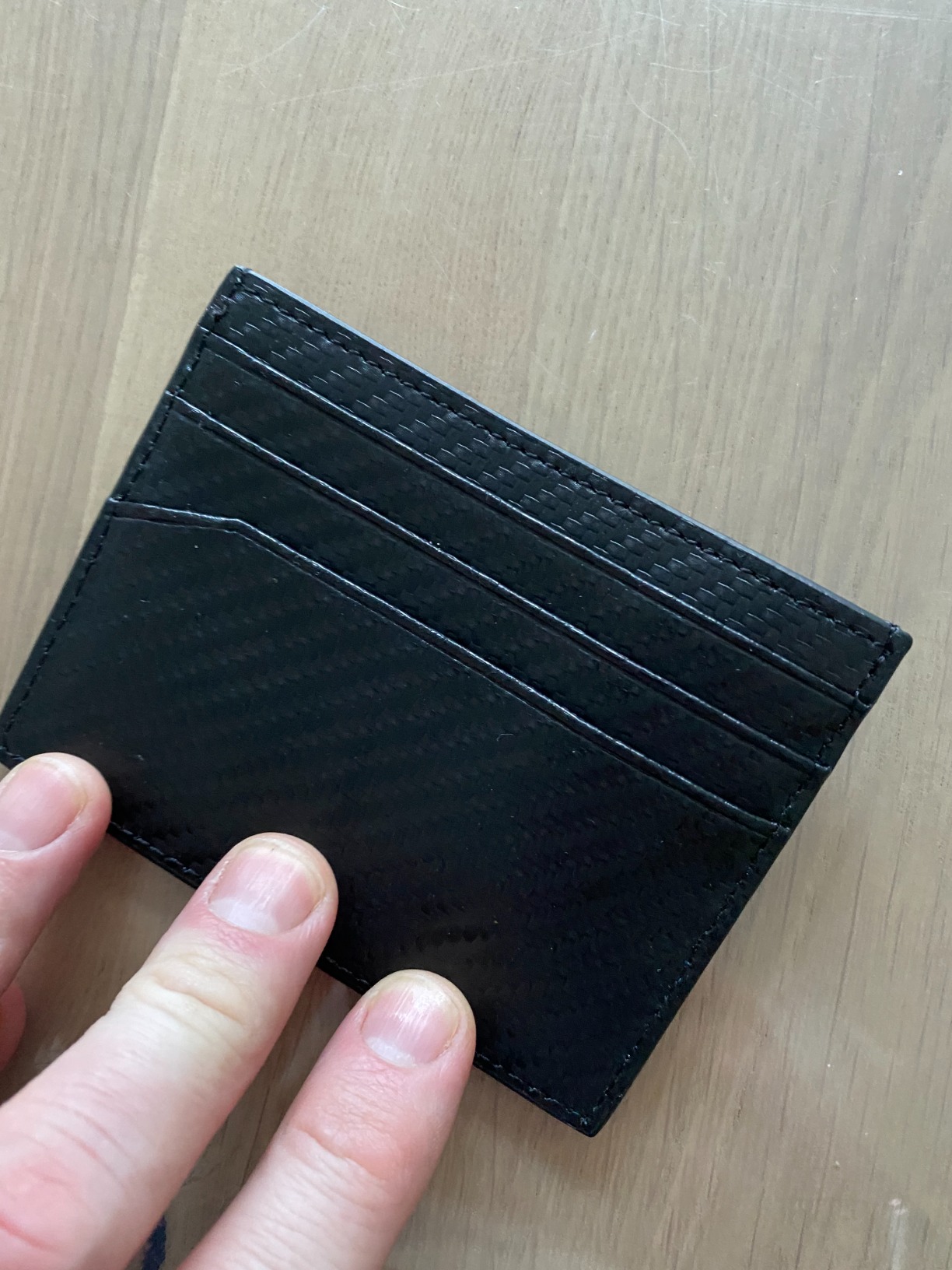 Tru Virtu Wallet Geldbörse Brown Nappa RFID ultradünn