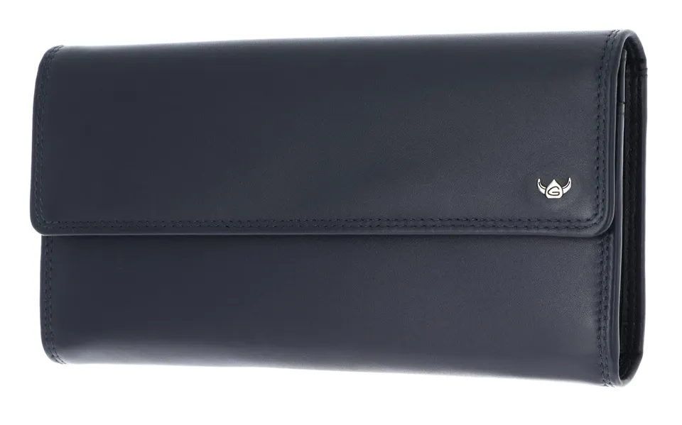 Golden Head Polo 2088 Geldbörse Marineblau RFID Leder