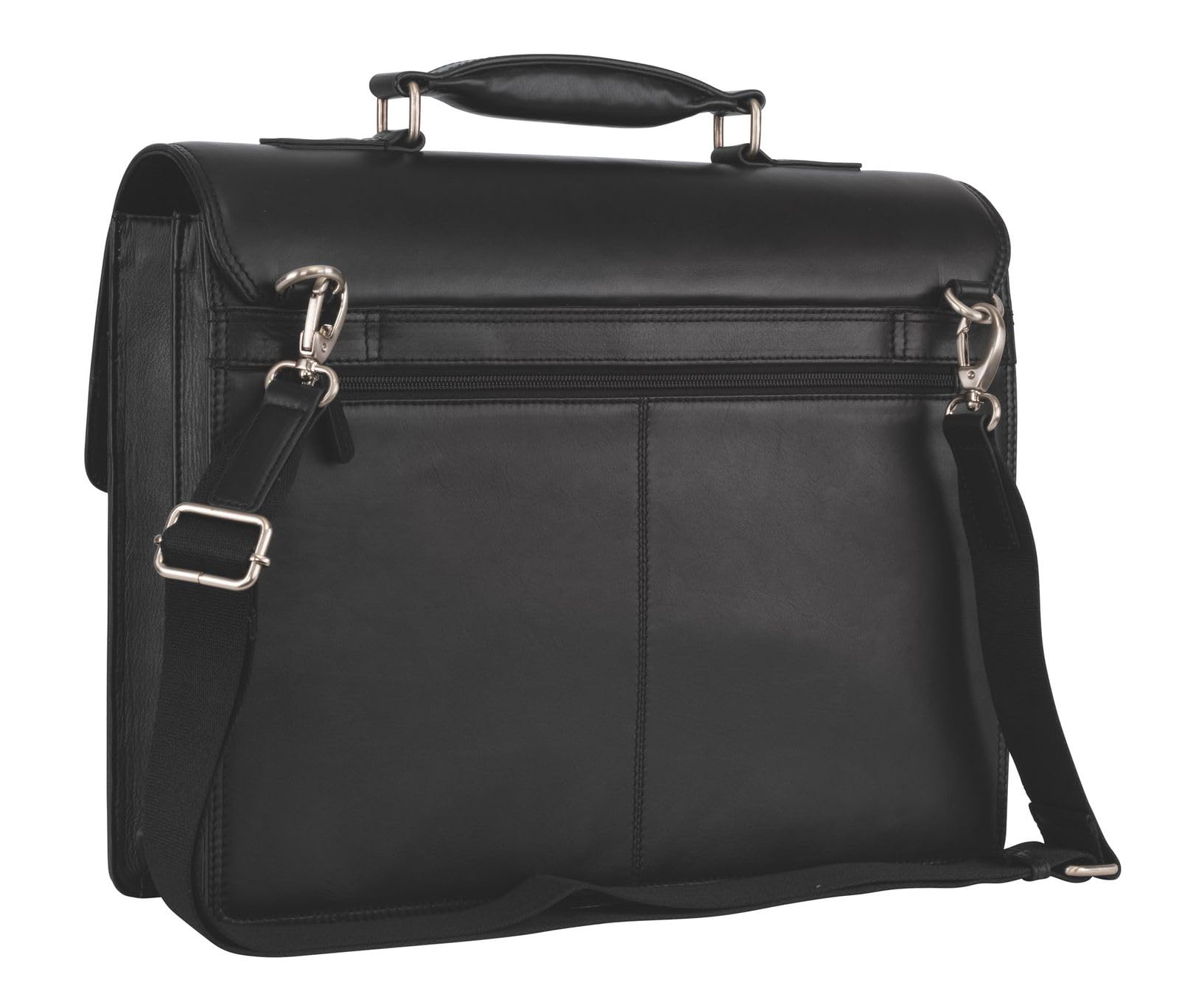 Golden Head Polo Business Bag Aktentasche schwarz Leder Laptop