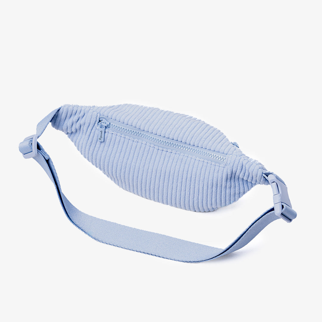 Paprcuts Valencia Capri Bauchtasche Pastellblau Cord vegan