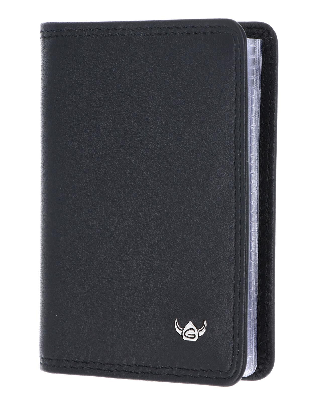Golden Head Polo 4431 Kartenetui Schwarz RFID Leder