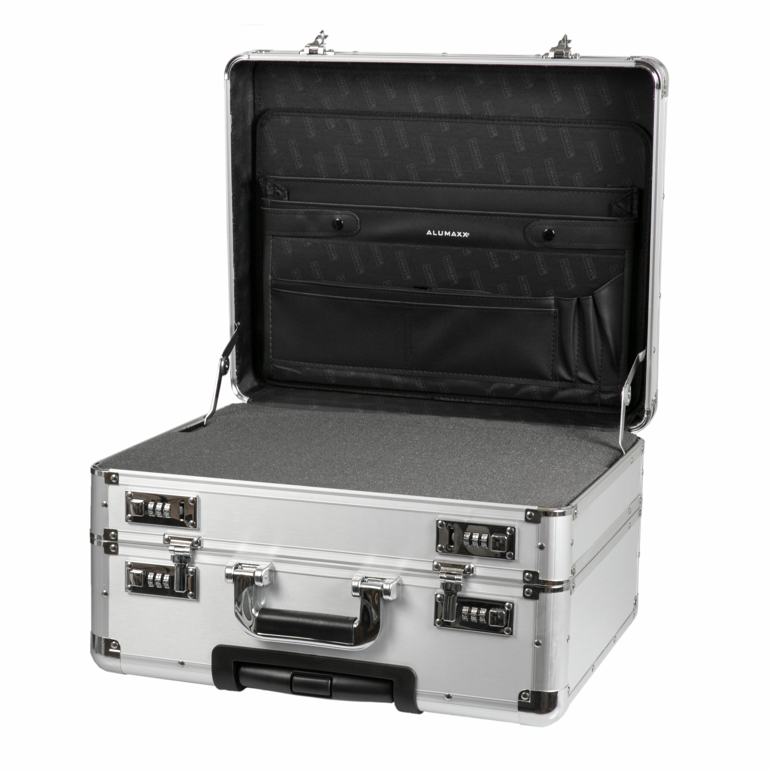 Alumaxx Multifunktions-Koffer CHALLENGER Aluminium Silber