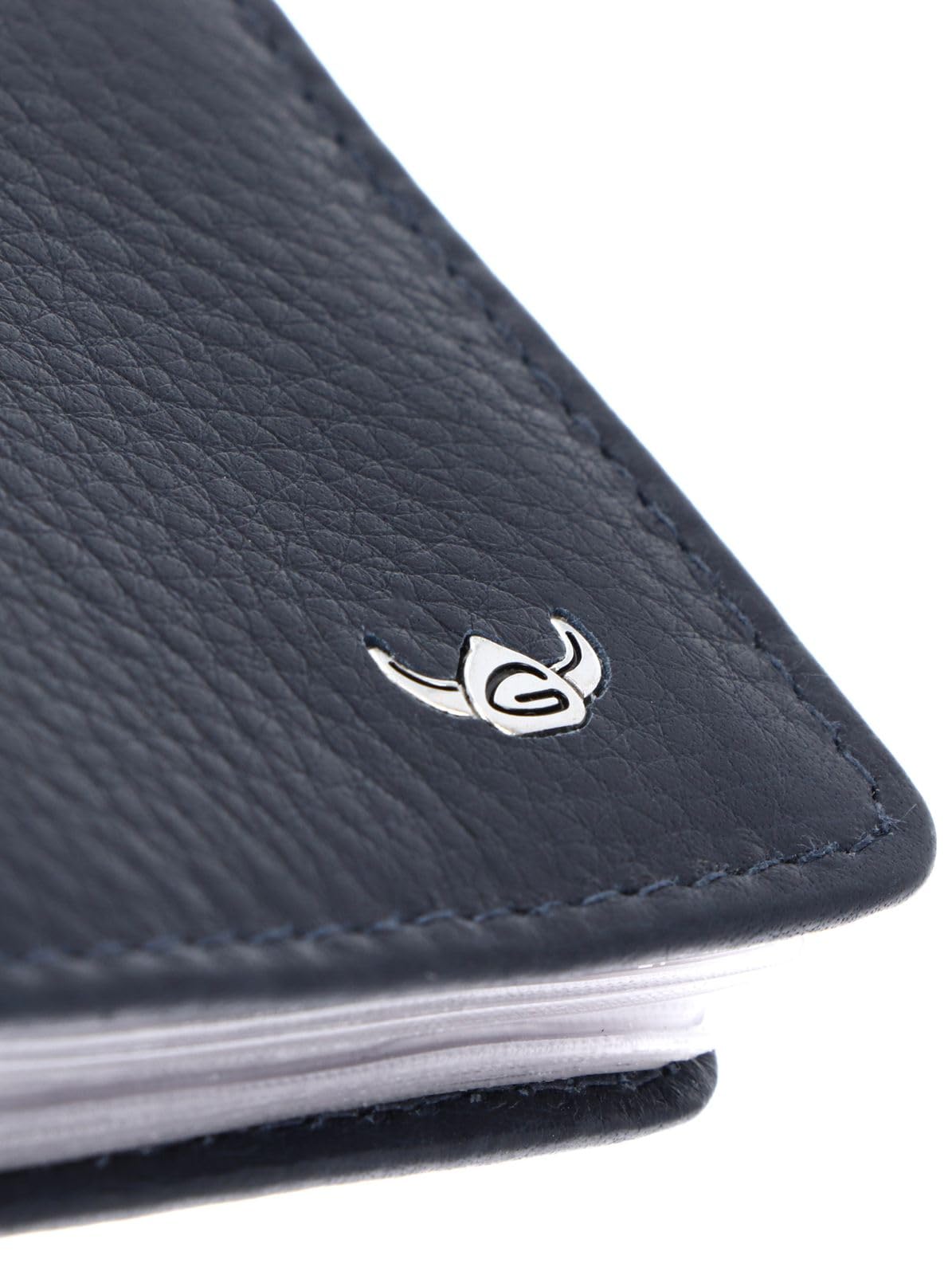 Golden Head Capri 4431 Kartenetui Blau Nappa RFID