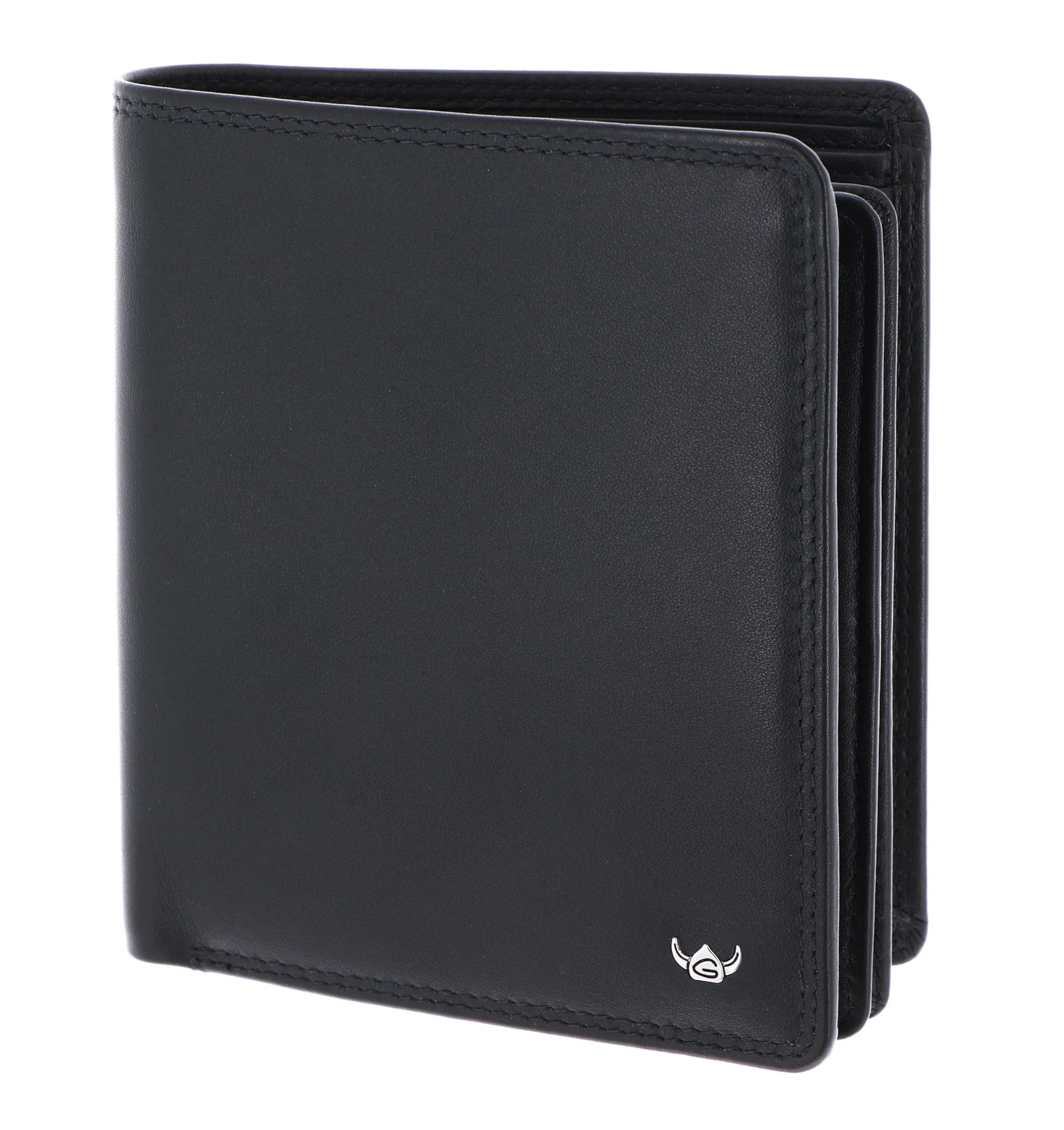 Golden Head Polo Kombischeintasche 1232 Geldbörse Schwarz RFID
