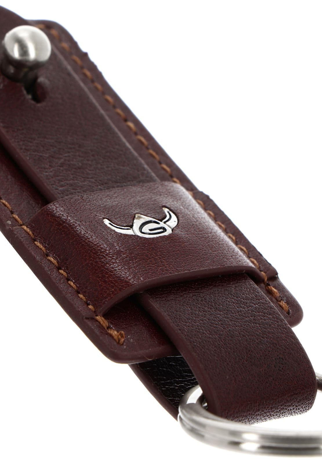Golden Head Colorado Keyholder Schluesselanhaenger Tabacco Rindsleder