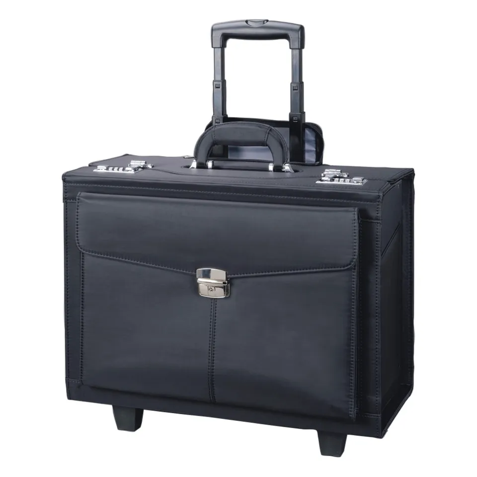 Alumaxx Rocca II Pilotenkoffer Trolley schwarz 17 Zoll